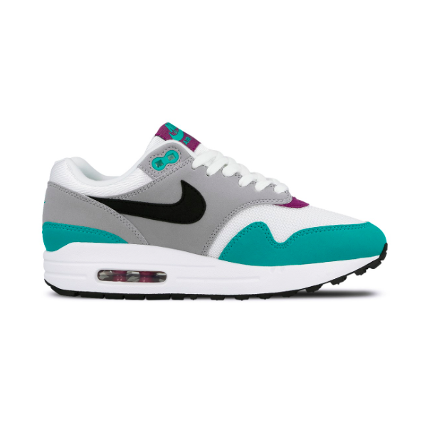 nike air max 1 grijs groen